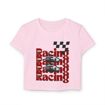 Racing Tee - Trendy Women's Sportswear, Perfect for Racing Fans, Casual Outings, Gifts for Her, Summer Style, Weekend Comfort