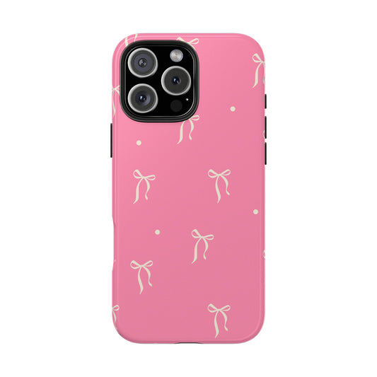 Pretty Cute Bow Pattern Tough Phone Case, Durable Phone Cover for Everyday Use, Stylish Gift for Her, Trendy Phone Accessories, Perfect for [...]