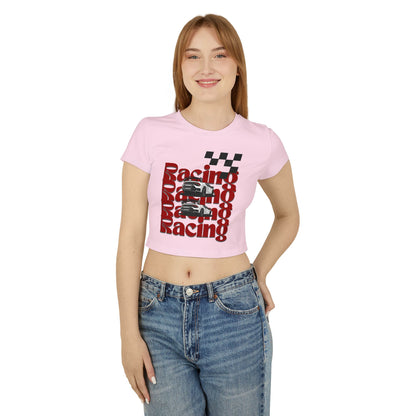 Racing Tee - Trendy Women's Sportswear, Perfect for Racing Fans, Casual Outings, Gifts for Her, Summer Style, Weekend Comfort